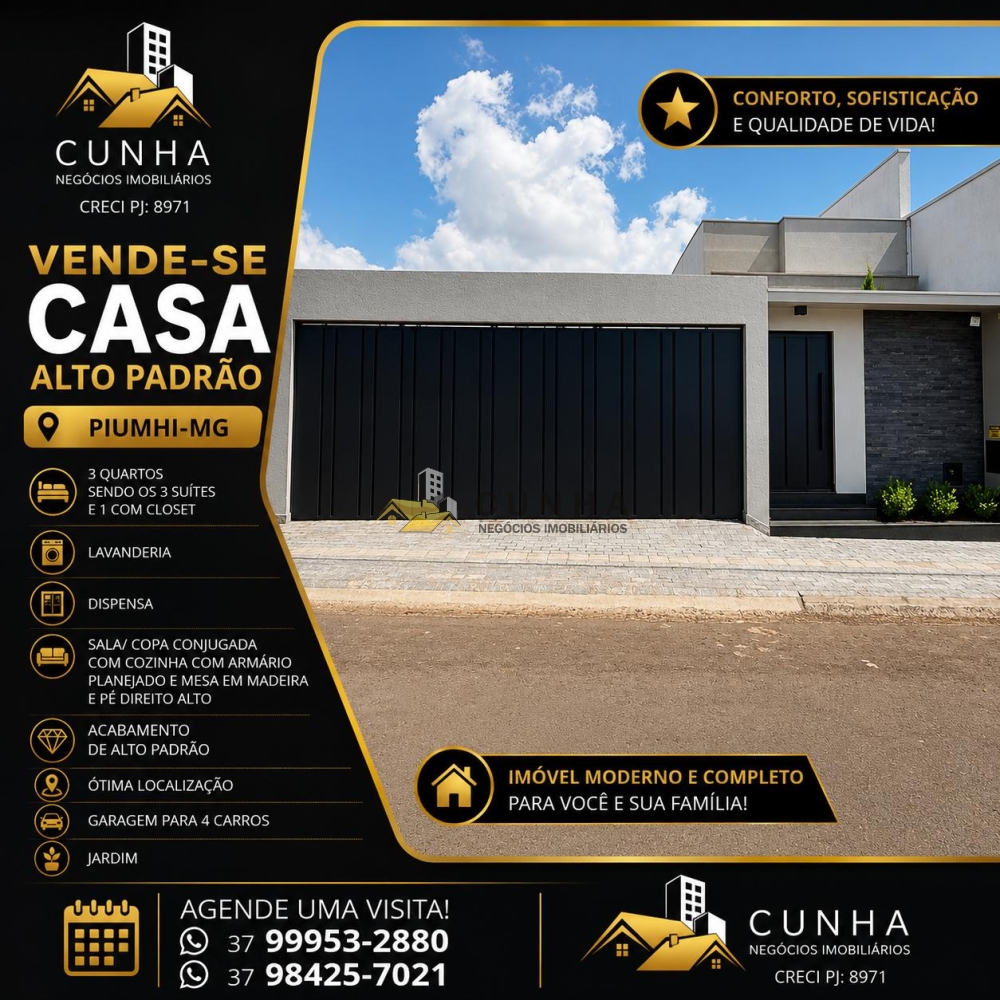 Casa > venda > PEROLA NEGRA - PIUMHI MG