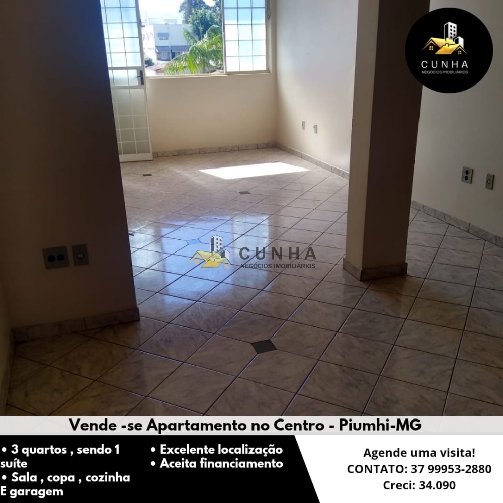 Apartamento > venda > Centro - Piumhi MG