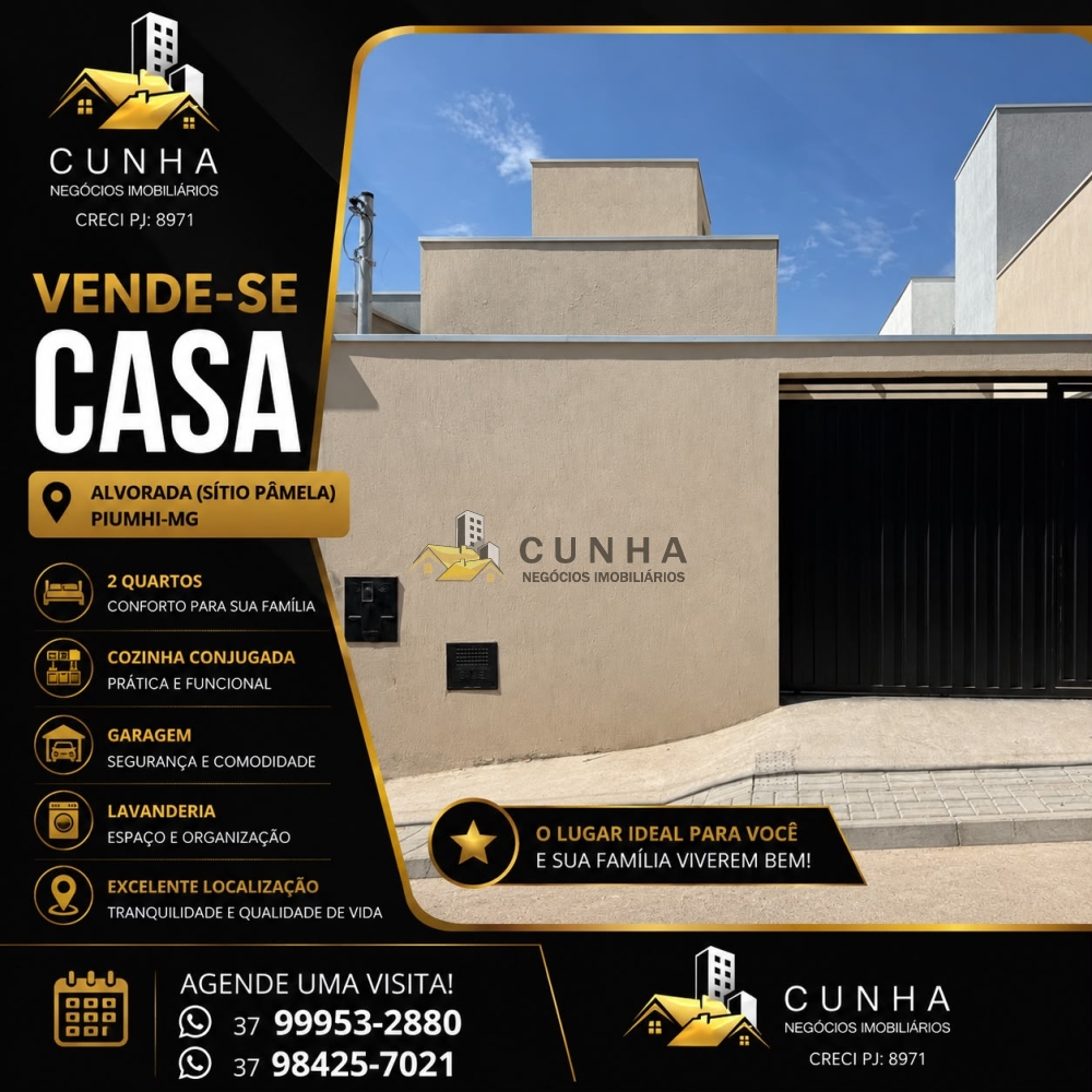 Casa > venda > Sitio Pamela - Piumhi - MG