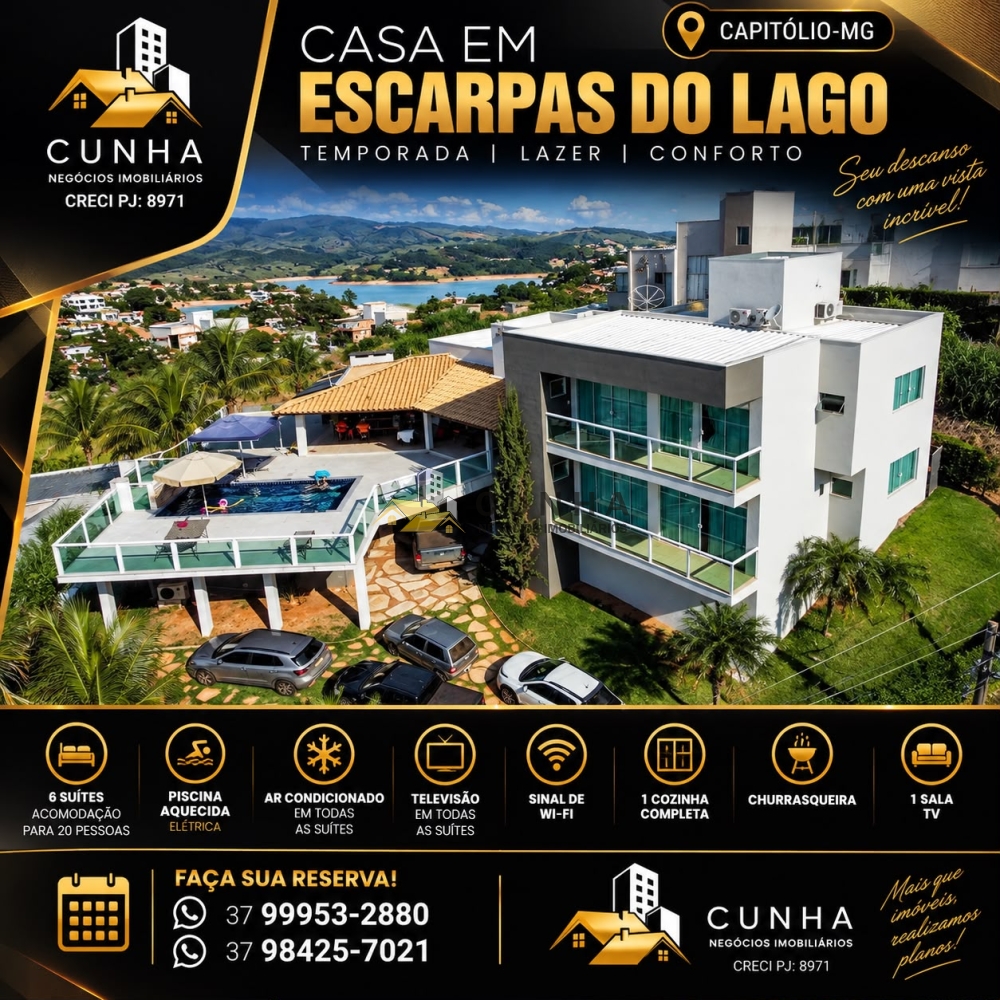 Casa > aluguel > Escarpas do Lago - Capitólio