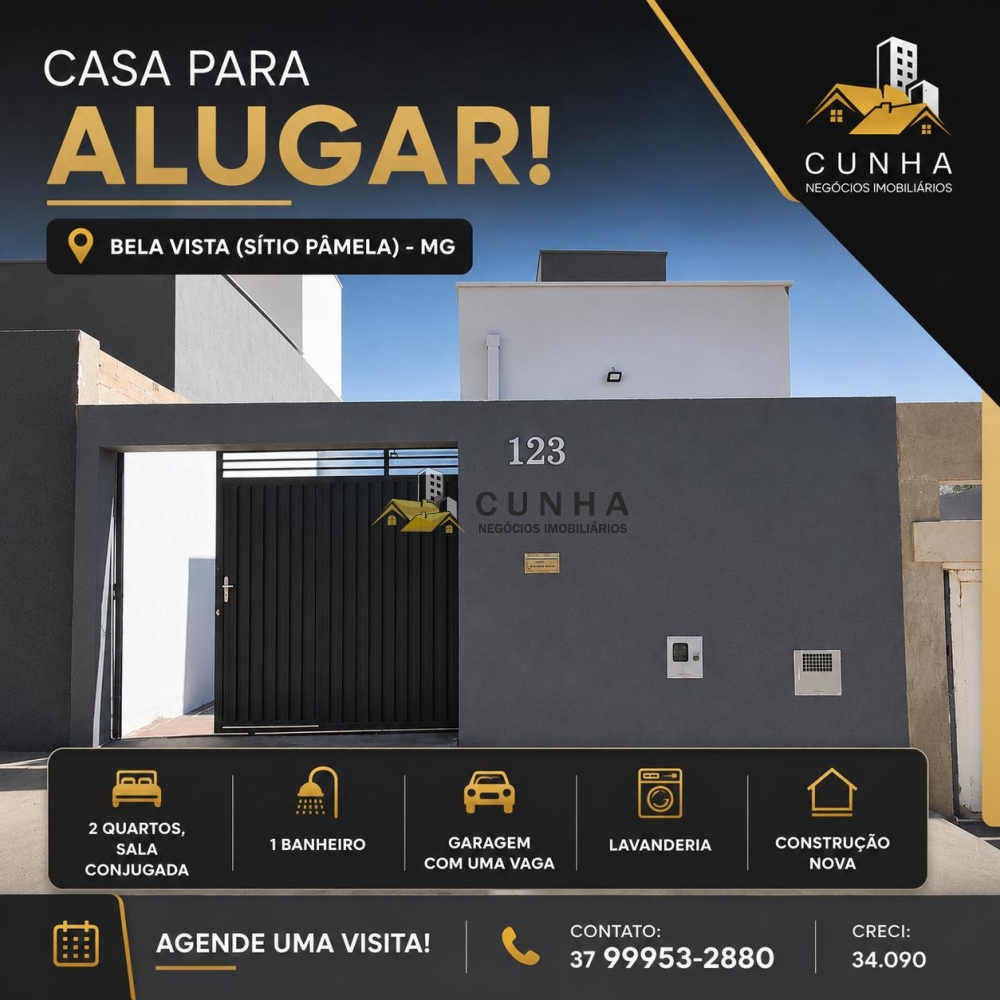 Casa > aluguel > Sitio Pamela - Piumhi - MG